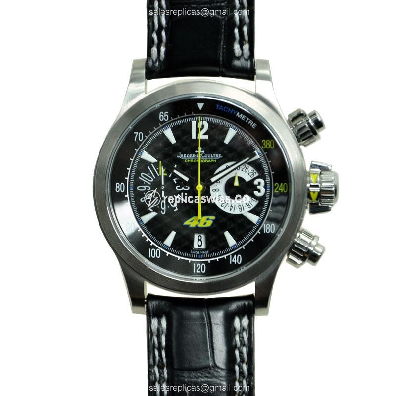 Jaeger-Lecoultre Master Ultra Thin Q175847V Replica | Black Dial, Stainless Steel Case Watch