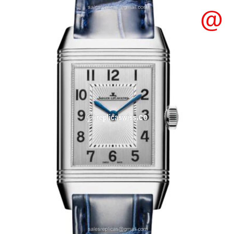 Jaeger-Lecoultre Q2588422 Reverso Manual Wind | Stainless Steel Case | Black Dial & Alligator Strap