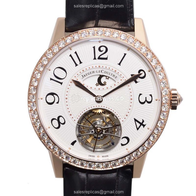 Jaeger-Lecoultre RENDEZ VOUS Replica | Automatic Movement | 18kt Rose Gold Case Watch