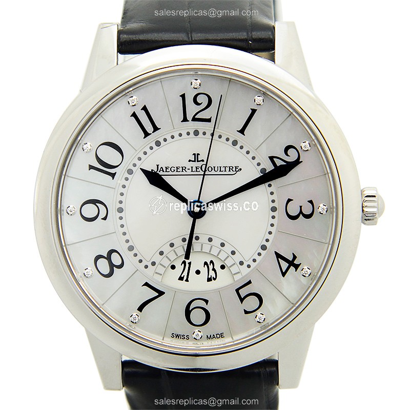 Jaeger-Lecoultre RENDEZ VOUS Replica | Automatic Movement, Stainless Steel Case & White Dial Watch