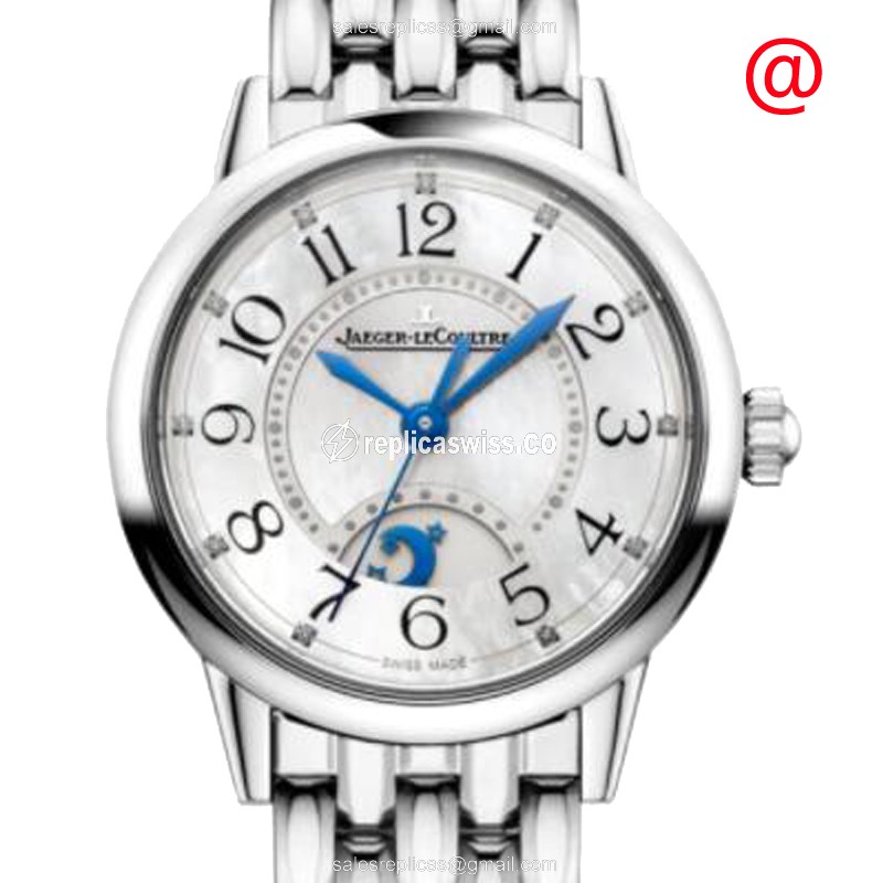Jaeger-Lecoultre RENDEZ VOUS Replica in Stainless Steel, Automatic Movement, Elegant Gray Dial Watch