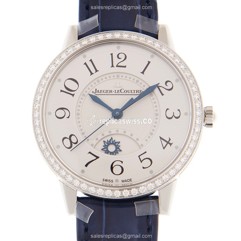 Jaeger-Lecoultre RENDEZ VOUS Replica in Stainless Steel | Automatic Movement & Silver Dial Watch