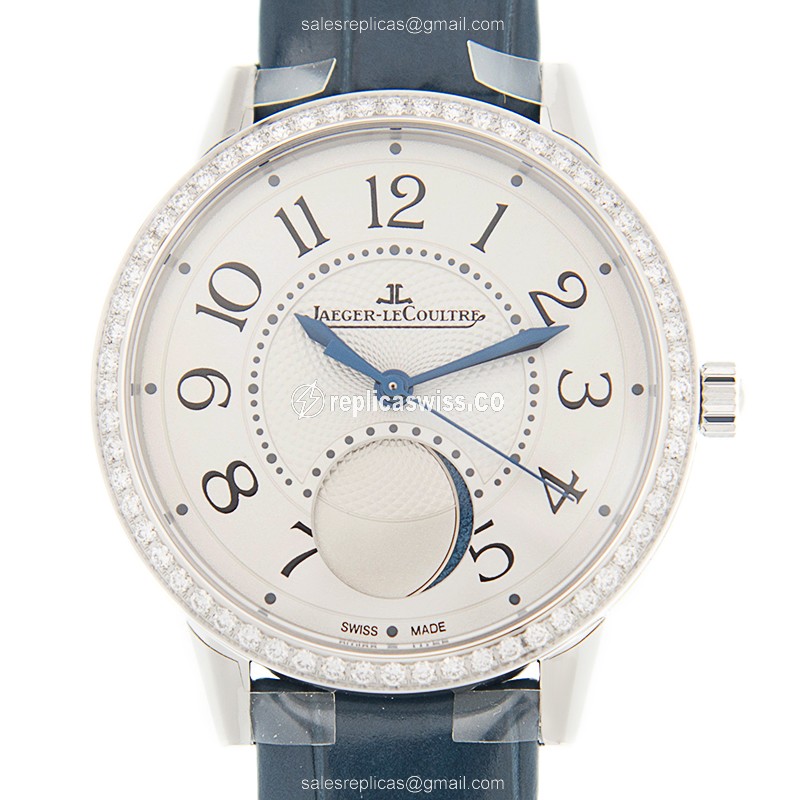 Jaeger-Lecoultre RENDEZ VOUS Replica in Stainless Steel & Silver Dial | Automatic Movement &
