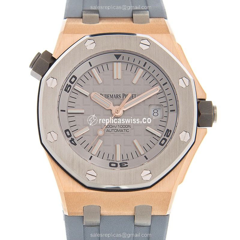 Lavish Audemars Piguet Royal Oak Offshore Replica | Automatic Caliber, 18kt Rose Gold Titanium