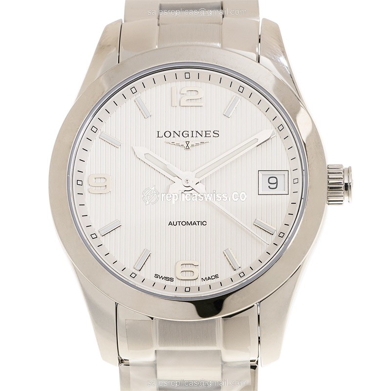 Longines Conquest Classic L2.385.4.76.6 Replica | White Dial, Stainless Steel Case Watch