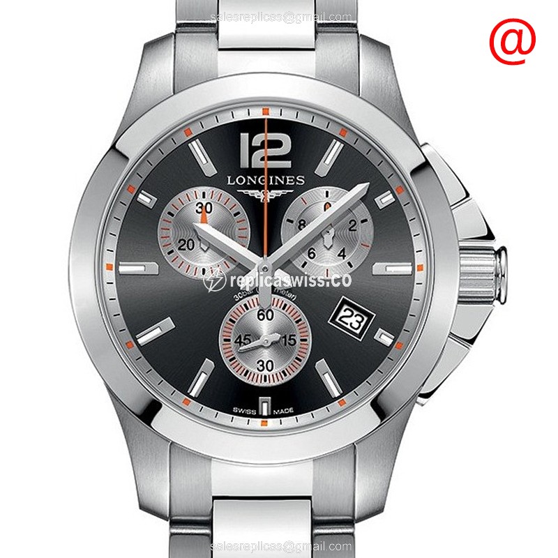 Longines Conquest L3.379.4.79.6 Replica, White Dial, Stainless Steel Case & Strap Watch