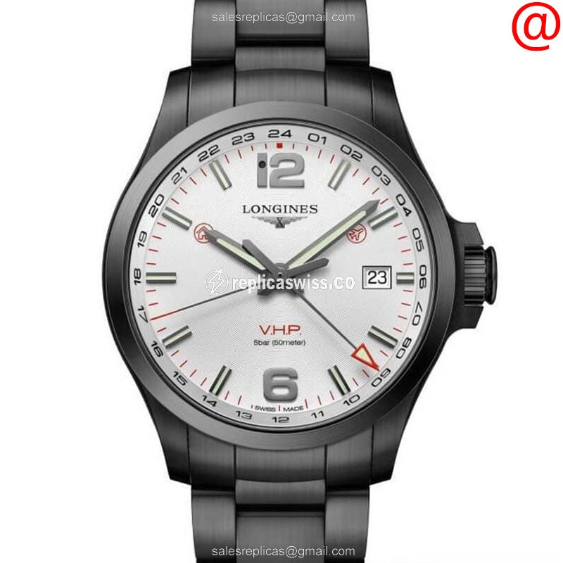 Longines Conquest L3.728.2.76.6 Replica | Silver Dial, Stainless Steel Case Watch