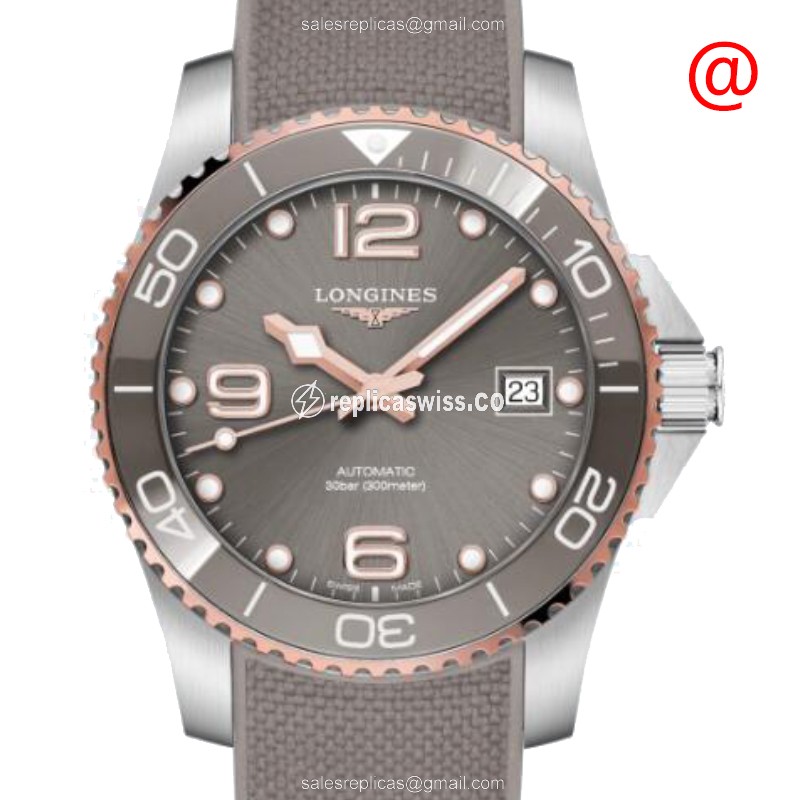 Longines Conquest L3.780.3.78.9 Replica | Automatic, Stainless Steel Case & Gray Dial Watch
