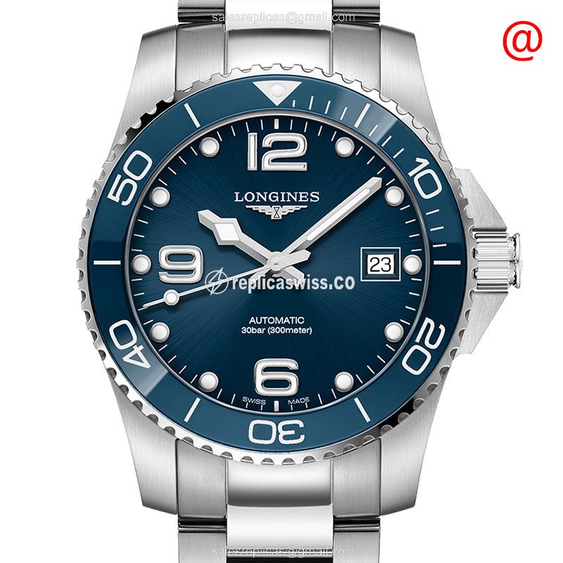 Longines Conquest L3.780.4.96.6 Replica: Automatic Blue Dial, Steel Case & Band Watch