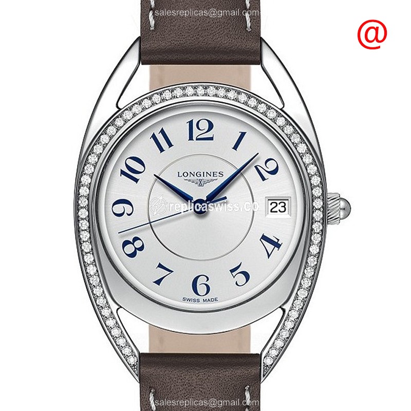 Longines Equestrian L6.138.0.73.2 Replica with White Dial & Stainless Steel Case Watch