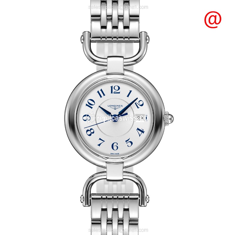 Longines Equestrian Replica Watch | Silver Dial, Stainless Steel Case & Clasp