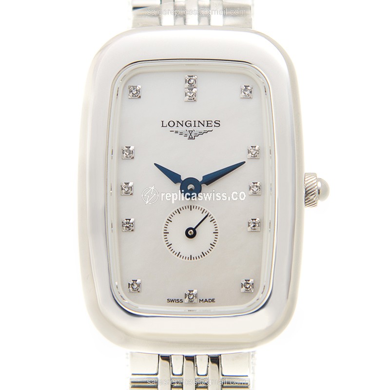 Longines Equestrian Replica Watch | White Dial, Stainless Steel Case & Clasp