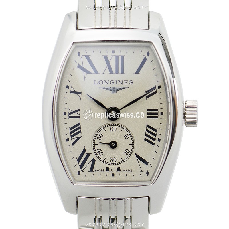 Longines EVIDENZA L2.175.4.71.6 Replica, Silver Dial, Stainless Steel Case & Strap Watch