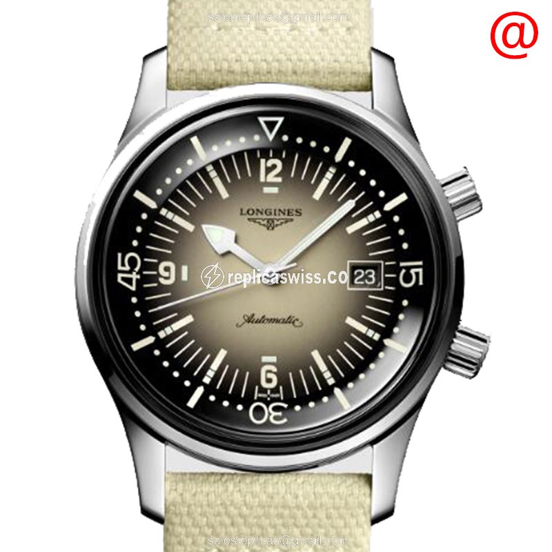 Longines Heritage Classic L3.774.4.30.2 Replica | Brown Dial & Fabric Strap, Automatic Movement