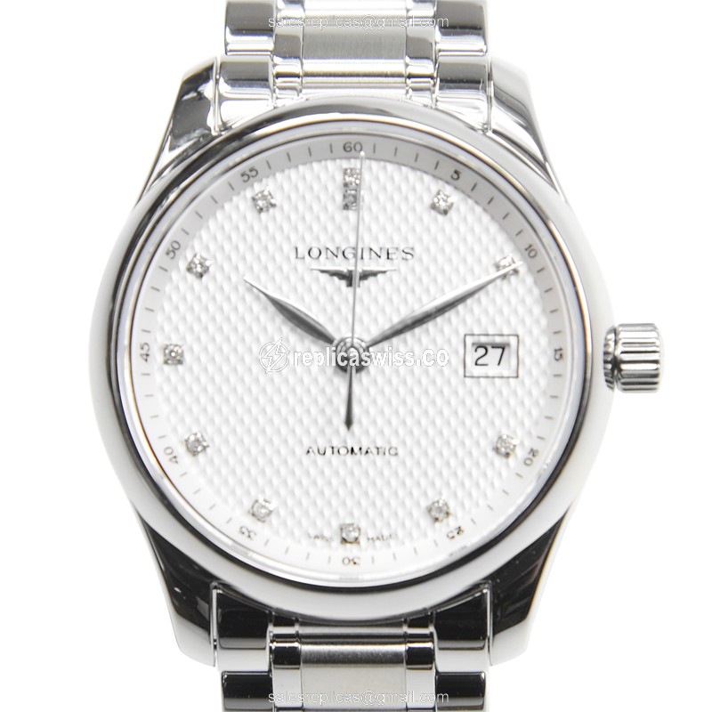 Longines L2.257.4.77.6 Master Timepiece | Silver Dial & Stainless Steel Case, Automatic Movement