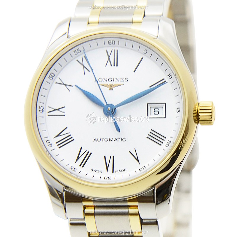 Longines L2.257.5.11.7 Master Automatic | White Dial | Stainless Steel Case Watch