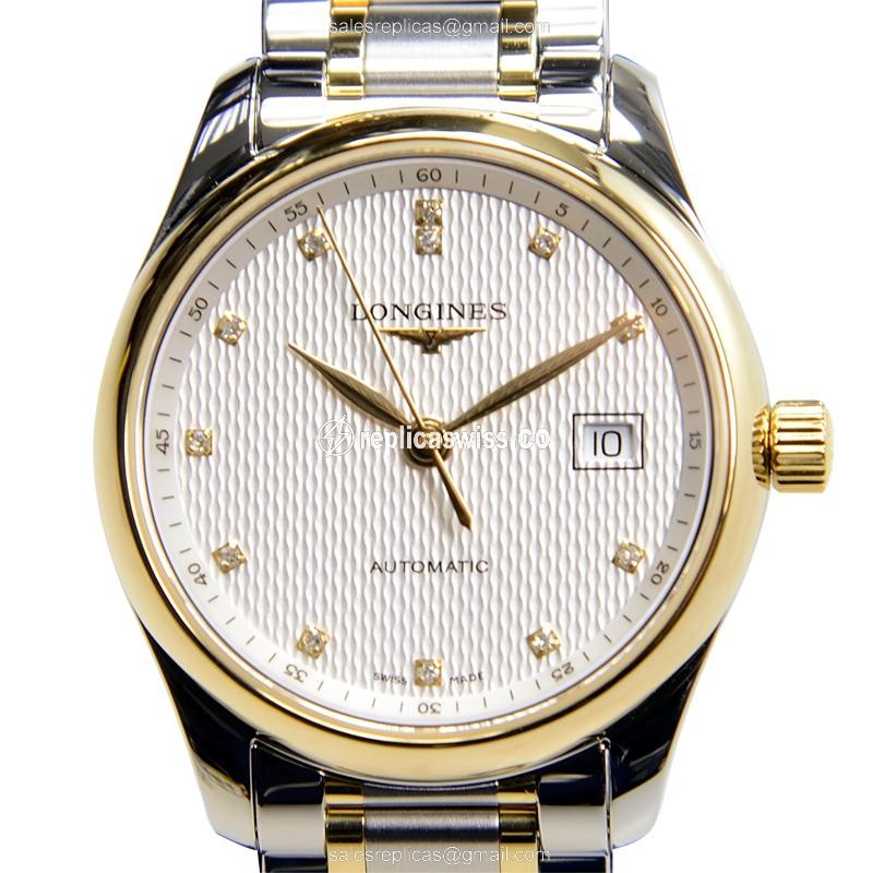 Longines L2.257.5.77.7 Replica with Automatic Movement White Dial, 18kt Steel Case Watch