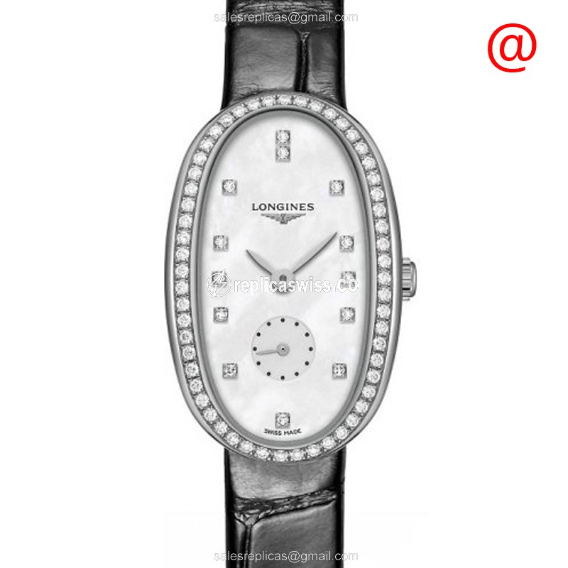 Longines L2.306.0.87.0 Symphonette Replica | White Dial, Stainless Steel & Diamond Bezels Watch