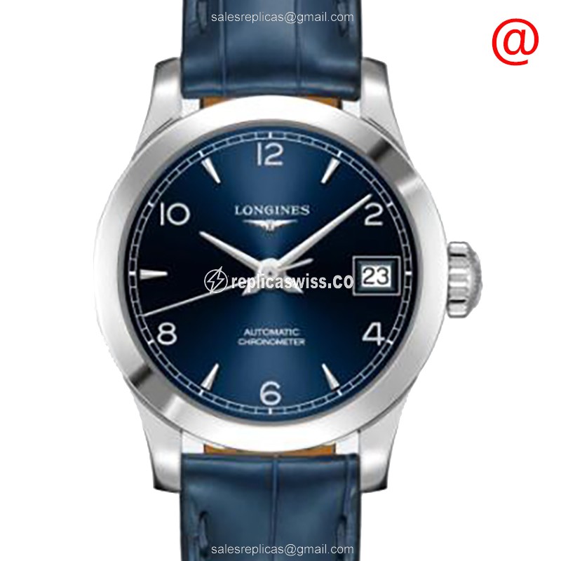 Longines L2.320.4.96.4 Replica with Blue Automatic Movement Stainless Steel Case Watch