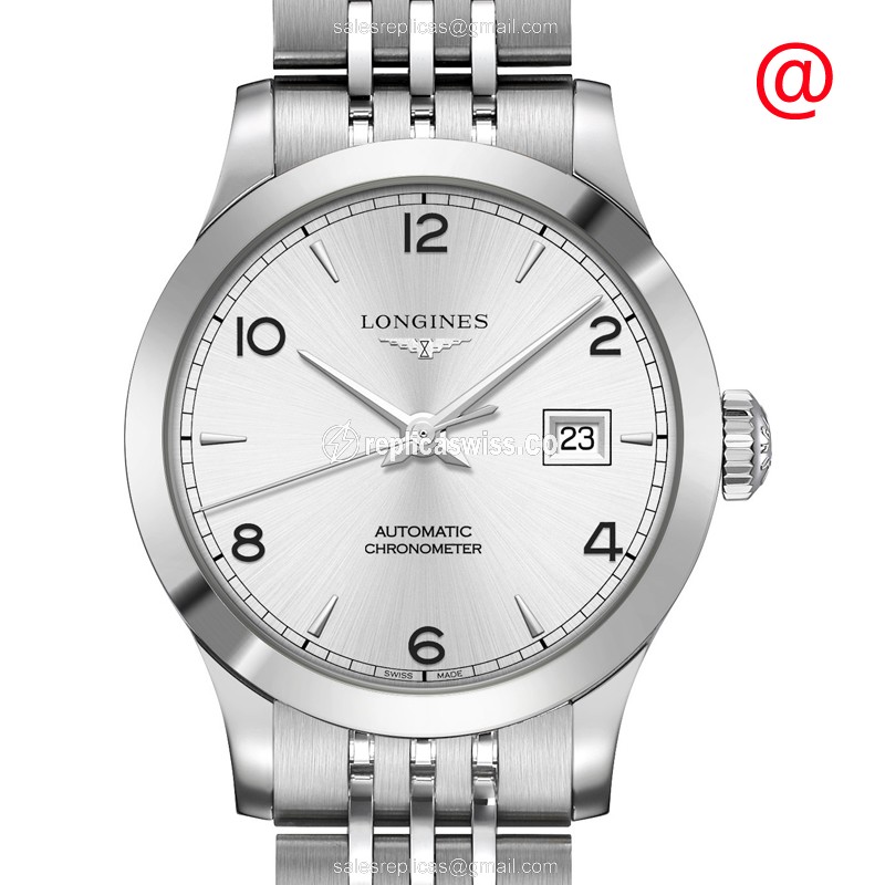 Longines L2.321.4.76.6 Replica Watch | Automatic Movement | Silver Dial & Clasp