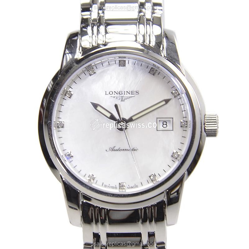 Longines L2.563.4.87.6 Saint Imier Replica, Automatic White Dial, Stainless Steel Case Watch