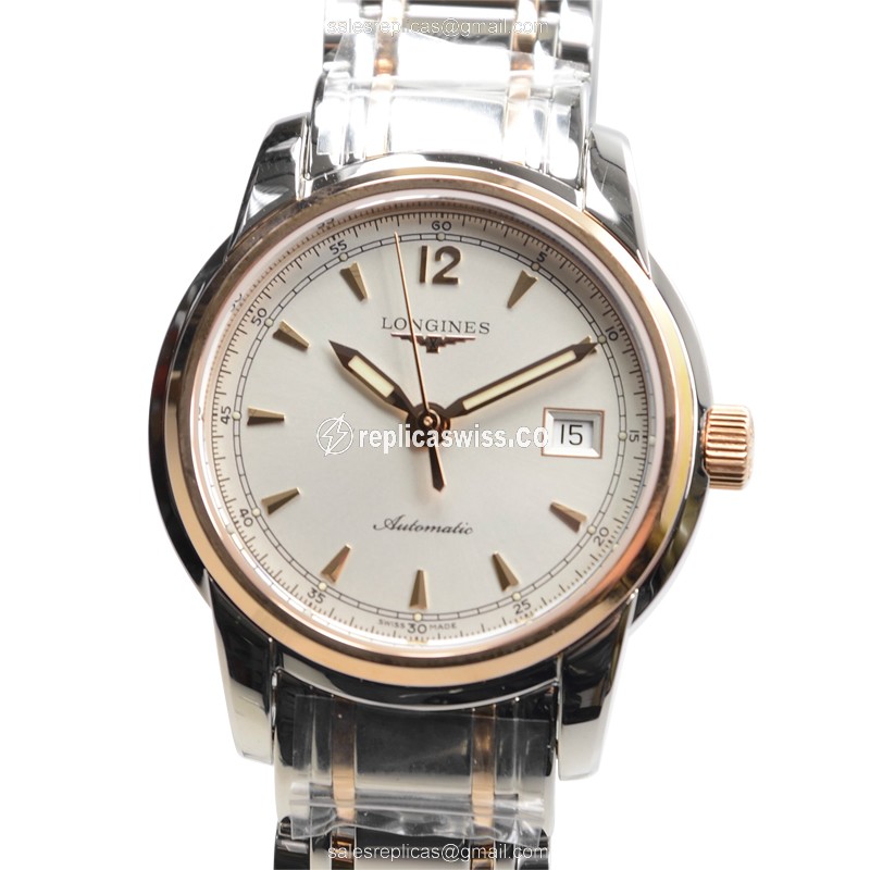 Longines L2.563.5.79.7 Saint Imier Replica | Automatic Movement | 18kt Rose Gold Case Watch