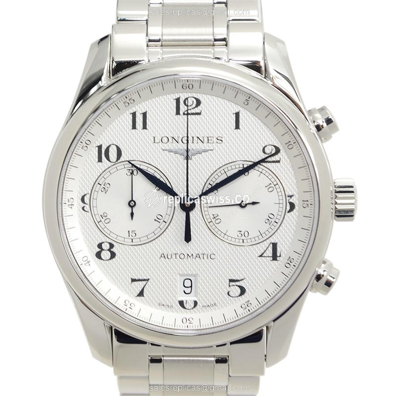 Longines L2.629.4.78.6 Master Replica in Stainless Steel with Automatic Movement Silver Dial