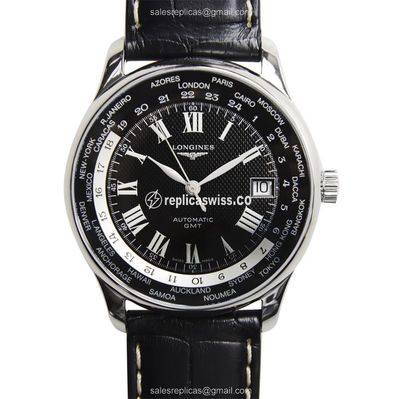Longines L2.631.4.51.7 Replica with Black Dial & Stainless Steel Case, Automatic Movement Watch