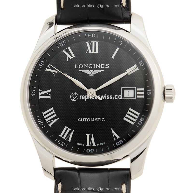Longines L2.793.4.51.7 Replica | Automatic Movement | Black Dial | Stainless Steel Case Watch