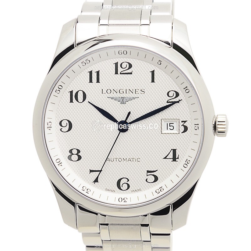 Longines L2.793.4.78.6 Master Automatic Timepiece | White Dial | Stainless Steel Case Watch