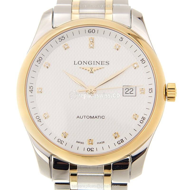 Longines L2.793.5.97.7 Master | White Dial | Automatic Movement | 18kt Gold & Steel Case Watch