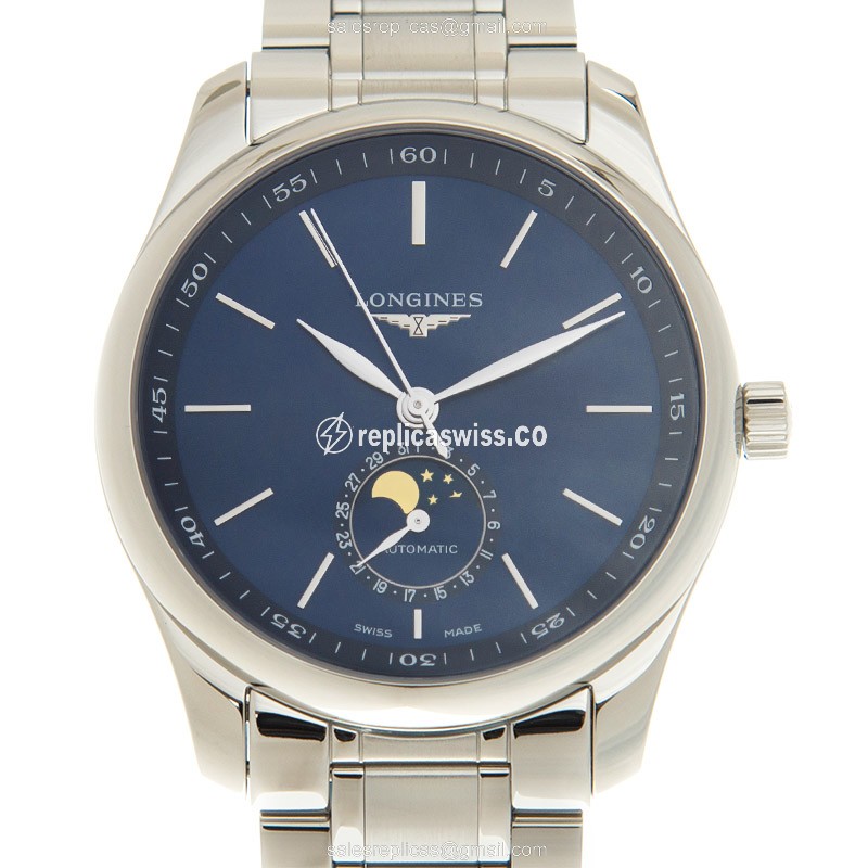 Longines L2.909.4.92.6 Master Automatic | Blue Dial | Stainless Steel Case Watch