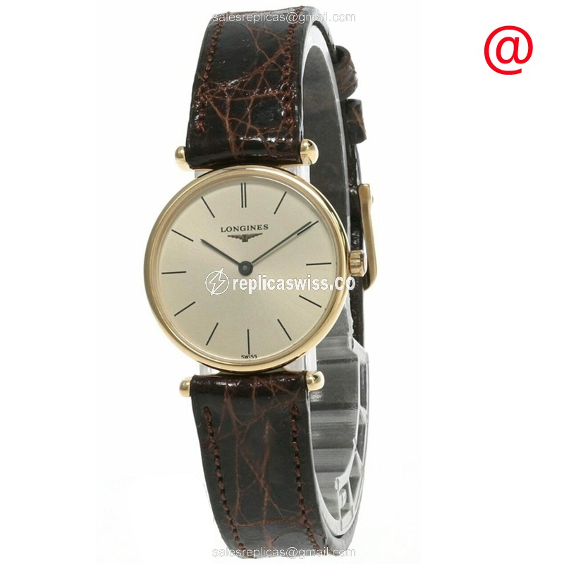 Longines L4.135.2.32.1 LA GRANDE Replica | Gold PVD Case | Genuine Quartz Movement Watch