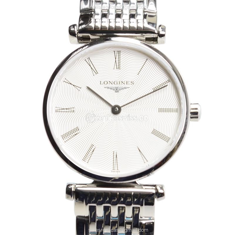 Longines L4.209.4.71.6 LA GRANDE – White Dial, Stainless Steel Case, Quartz Movement Watch