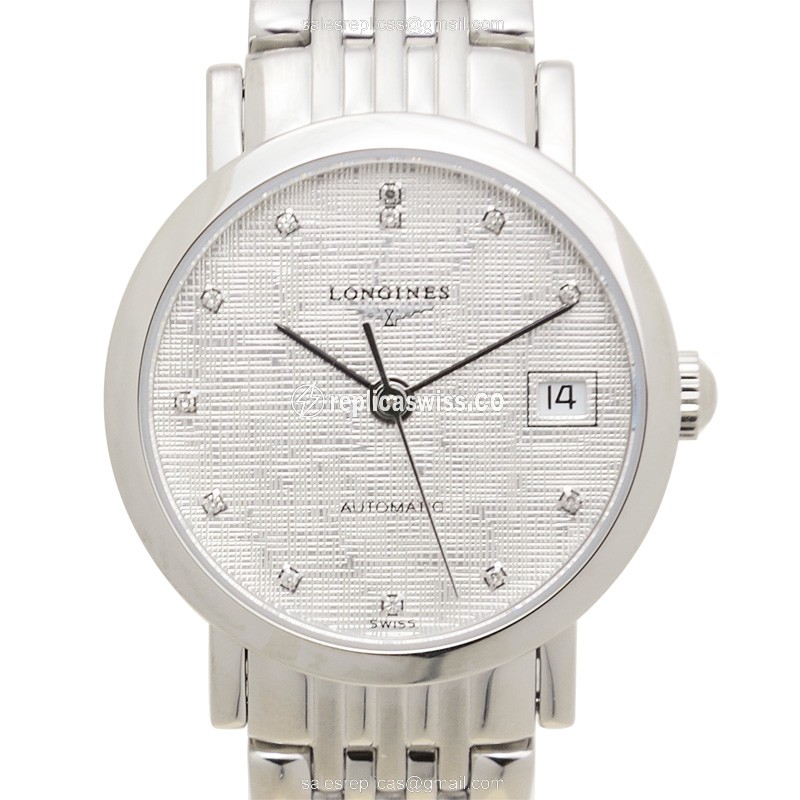 Longines L4.309.4.77.6 Replica Watch | Automatic Movement | Stainless Steel Case | Silver Dial