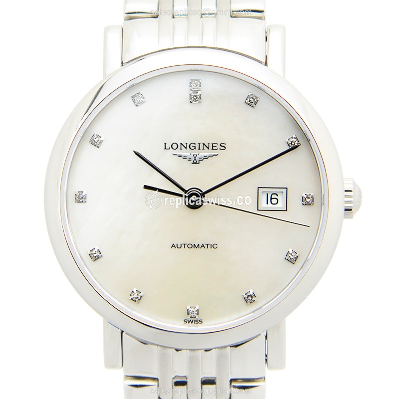 Longines L4.310.4.87.6 Elegant Timepiece in Stainless Steel with Automatic Movement & Silver Dial