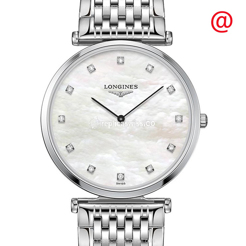 Longines L4.709.4.88.6 LA GRANDE Replica | White Dial | Stainless Steel Case Watch