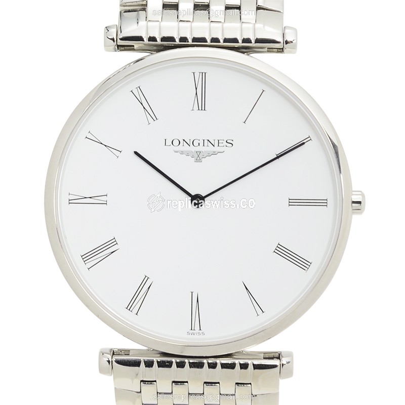 Longines L4.766.4.11.6 LA GRANDE Replica in Stainless Steel, Silver Dial & Sapphire Crystal Watch