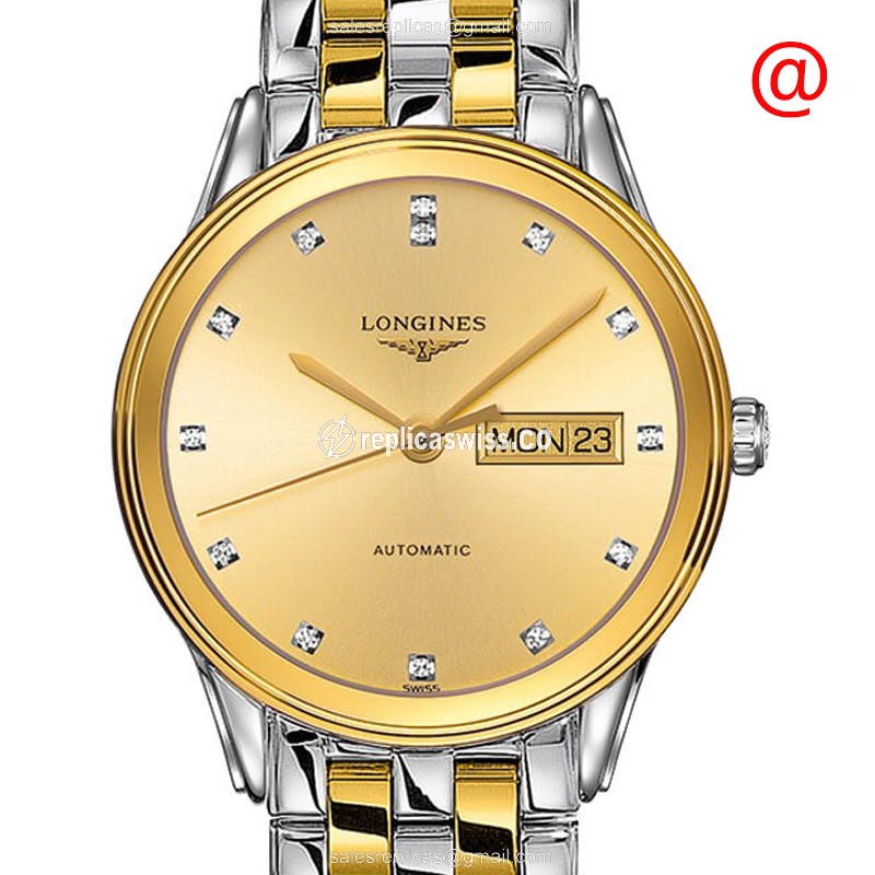 Longines L4.899.3.37.7 Flagship Automatic | Gold Dial | 18kt Gold Case Watch