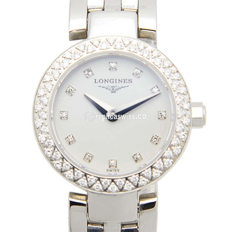 Longines L5.174.0.17.6 Dolce Vita Replica | White Dial, Stainless Steel Case & Clasp Watch