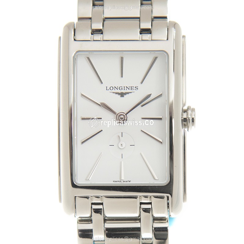 Longines L5.255.4.11.6 Dolce Vita — White Dial, Stainless Steel Case, Quartz Movement Watch