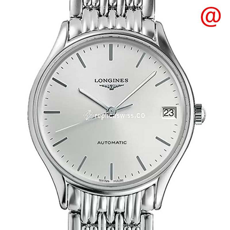 Longines Lyre Replica in Stainless Steel Case & Silver Dial, Automatic Movement Watch
