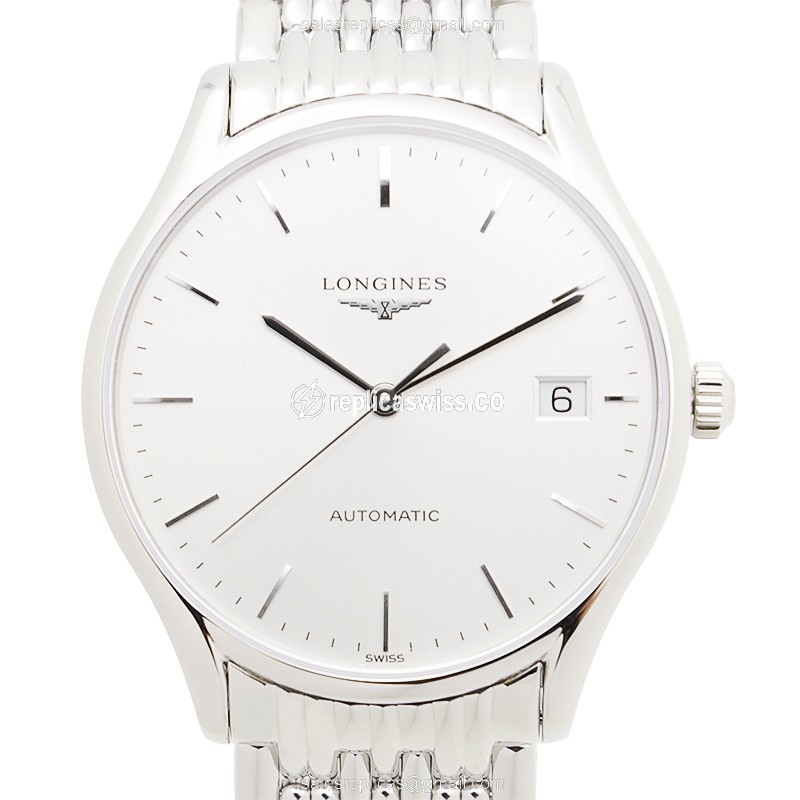 Longines Lyre Replica Watch in Stainless Steel | Automatic Movement | Silver Dial