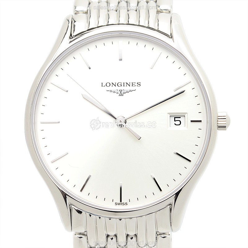 Longines Lyre Replica Watch | Swiss Quartz | Silver Dial & Stainless Steel Case