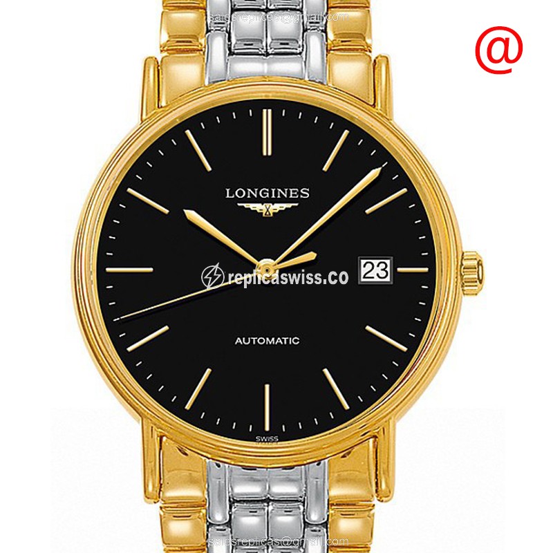 Longines Presence L4.921.2.52.7 Replica with Automatic Movement & Durable Black Dial Watch
