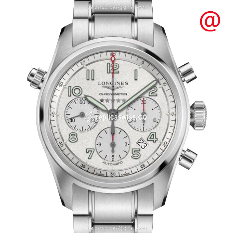 Longines Spirit Replica in Stainless Steel Case & Silver Dial, Automatic Movement Watch