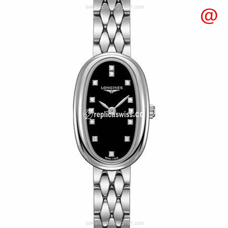 Longines Symphonette L2.304.4.57.6 Replica | Black Dial, Stainless Steel Case Watch