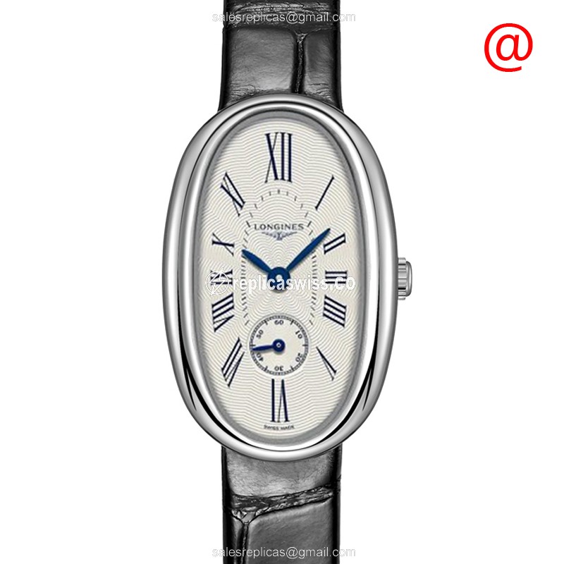 Longines Symphonette L2.306.4.71.0 Replica, Silver Dial & Stainless Steel Case with Alligator strap