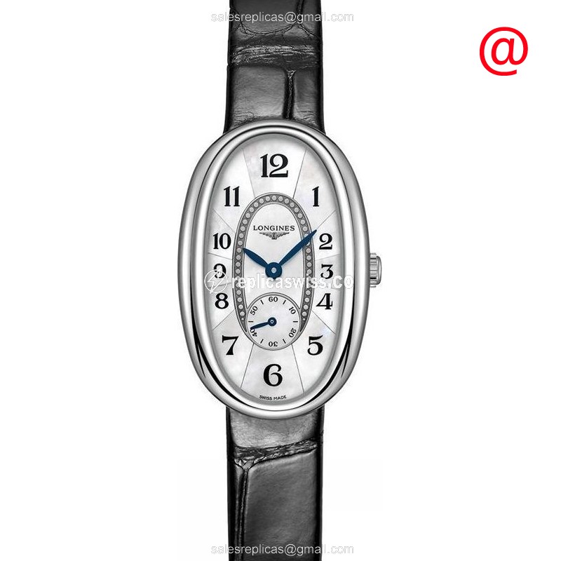 Longines Symphonette L2.306.4.83.0 | White Dial, Stainless Steel Case, Leather Strap Watch