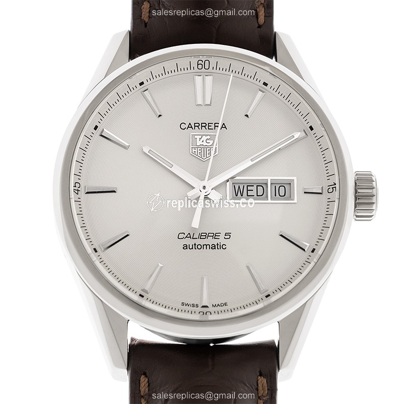 Lustrous Tag Heuer Carrera WAR201B.FC6291 Replica, Automatic Movement & Gray Dial, Exquisite